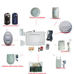 Riasztórendszer központok, kiegészítõk, érzékelõk, hangjelzõk