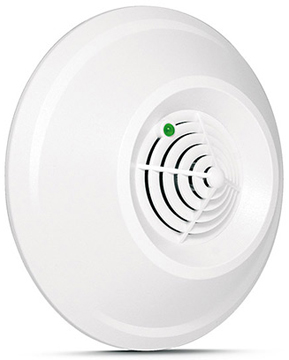 Füst érzéklők, gáz érzékelők (CO, metán, PB és altatógáz) riasztórendszerekhez, relés aljzattal