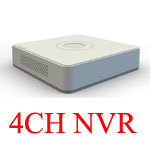 4 csatornás IP hálózati NVR rögzítők