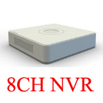 8 csatornás IP hálózati NVR rögzítők