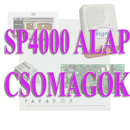 SP4000-es riasztórendszer alap csomagok