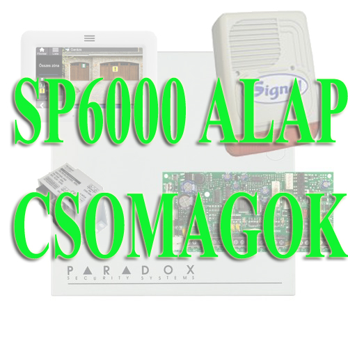 SP6000-es riasztórendszer alap csomagok