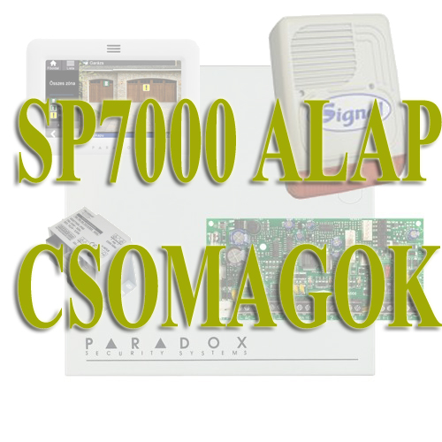 SP7000-es riasztórendszer alap csomagok