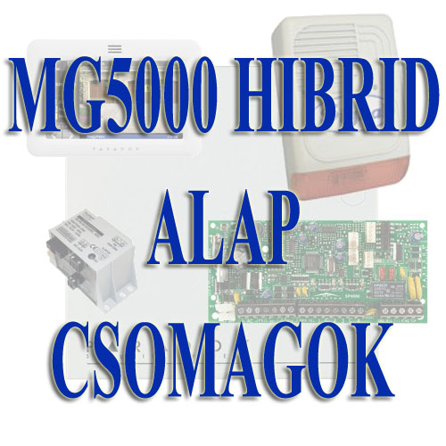MG5000-es hibrid riasztórendszer alap csomagok