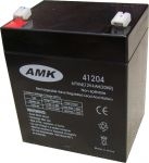 AMK 12V 4Ah MS4-12 zselés biztonságtechnikai, riasztórendszer akkumulátor, riasztó akku