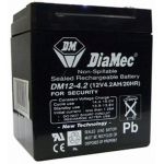 DIAMEC 12V 4,5 Ah zselés biztonságtechnikai, riasztórendszer akkumulátor, riasztó akku