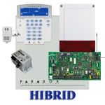 Paradox MG5050 rádiós riasztó, dobozzal, K37 rádiós kez, 45VA táp, SR150 szir