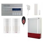 Paradox MG6250 vezeték nélküli rádiós riasztórendszer alap szett 2db mozgásérzékelővel 1db nyitás kü