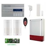 Paradox MG6250 vezeték nélküli rádiós riasztórendszer alap szett 2db mozgás, 1db nyitás, kültéri szi