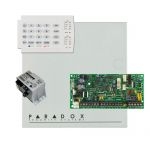 Paradox SP4000 riasztórendszer dobozzal, K10H kezelőegység, 30VA tápegység