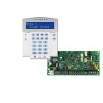 PARADOX SP4000 + K32LX LCD RÁDIÓS szöveges kezelőegység, riasztó rendszer központ panel