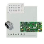 Paradox SP5500 riasztórendszer dobozzal, K10H kezelőegység, 45VA tápegység