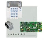 Paradox SP5500 riasztórendszer dobozzal, K32LED+ kezelő, 45VA táp