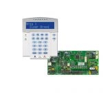 PARADOX SP5500 + K32LX LCD RÁDIÓS szöveges kezelőegység, riasztó rendszer központ panel