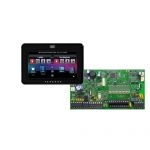 PARADOX SP7000 + TM50 fekete kezelő, riasztó rendszer központ panel