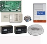 DSC 1616H riasztórendszer csomag mozgásérzékelők nélkül, az érzékelők külön rendelhetőek a csomaghoz