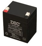 DSC 12V 4 Ah zselés biztonságtechnikai, riasztórendszer akkumulátor, riasztó akku