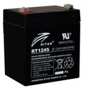 RITAR RT1245 12V 4,5Ah zselés biztonságtechnikai, riasztórendszer akkumulátor, riasztó akku
