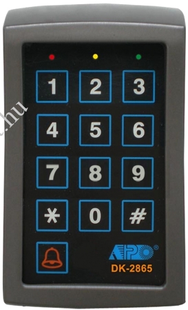 DK-2865K Digitális kódzár 12VDC